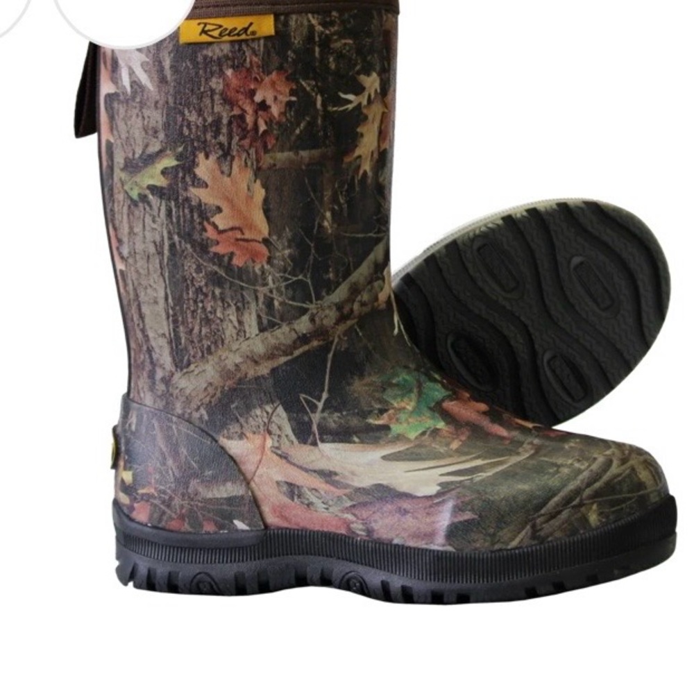 Reed Youth Trail Camo Neoprene Boot Waterproof
